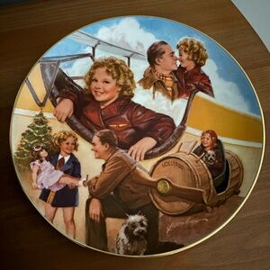 Shirley Temple Classics Bright Eyes Plate